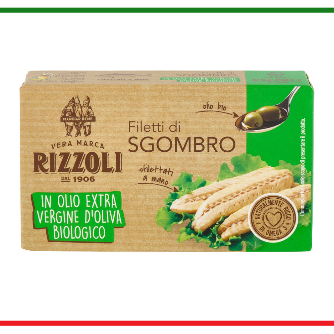 Rizzoli macrou în ulei măsline biologic 90g