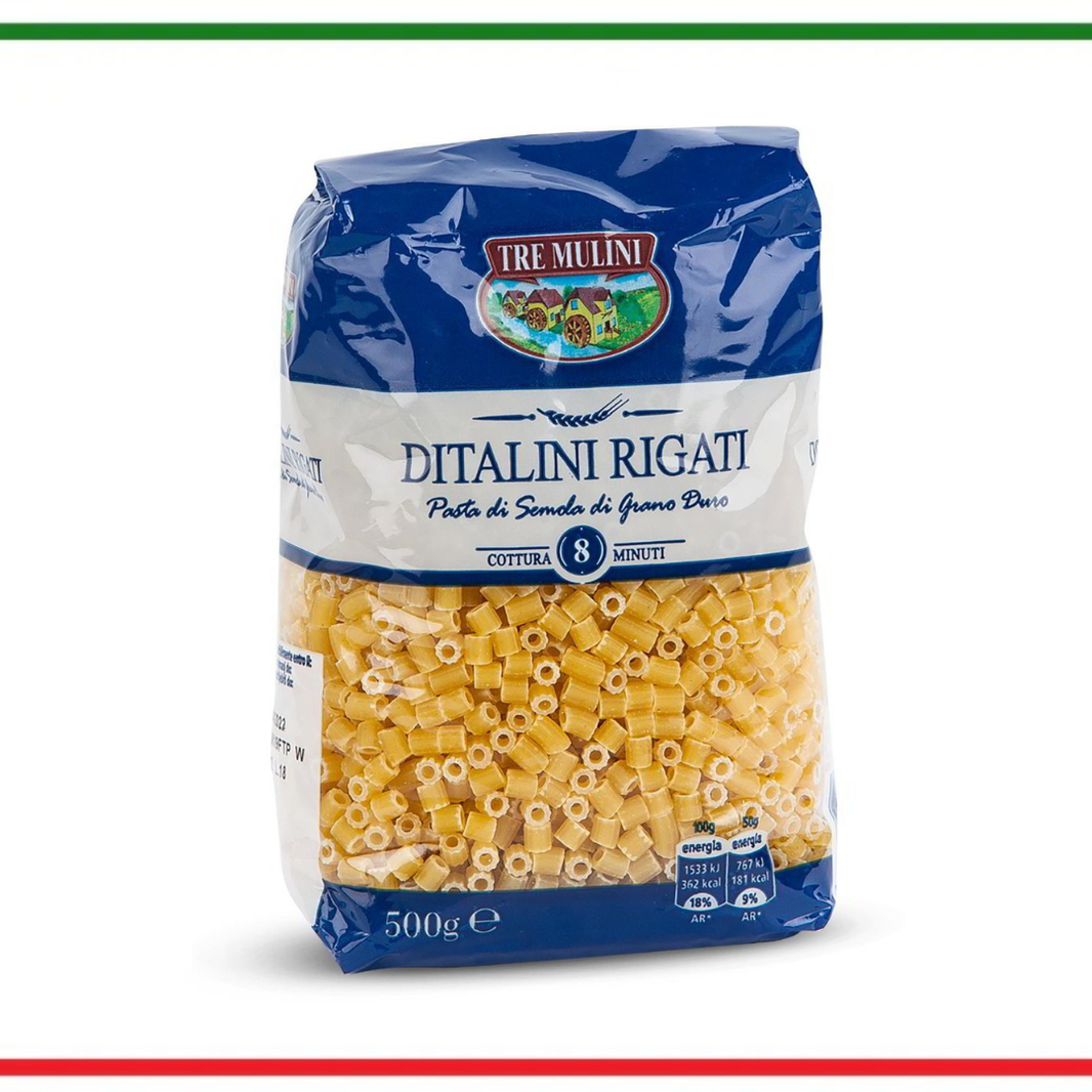 Tre Mulini Paste Ditalini Rigati 500g