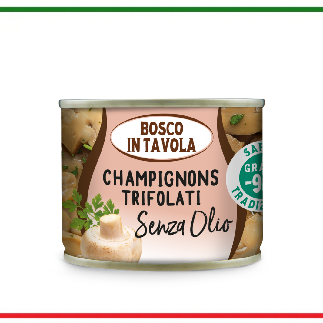 Bosco in Tavola ciuperci Champignon sotate 180g