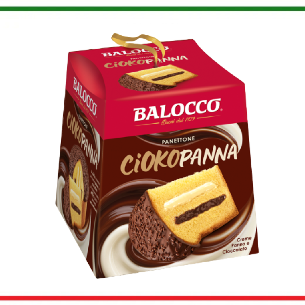 Balocco Panettone Ciokopanna 800g