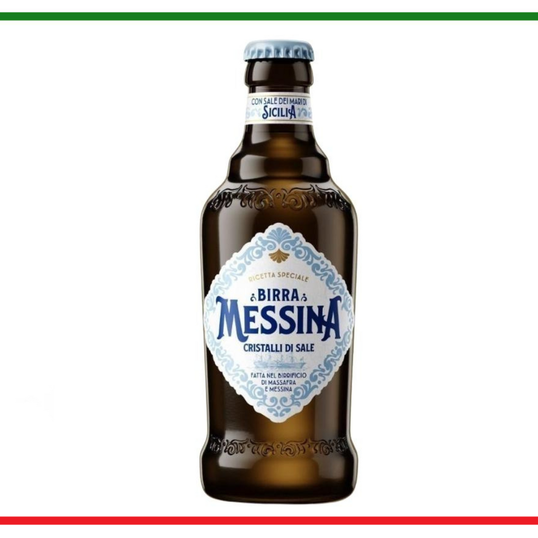 Messina bere cu cristale de sare 50cl SGR