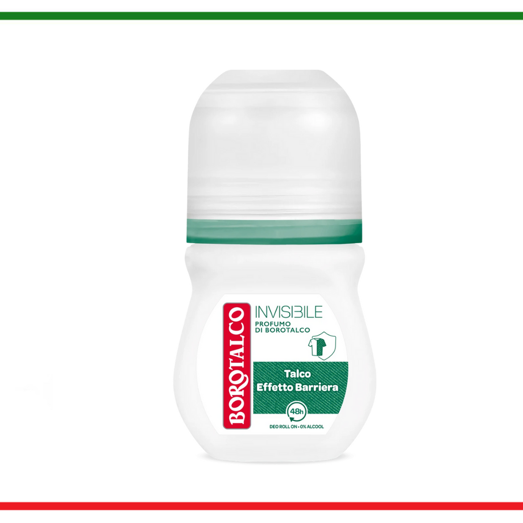 Borotalco deo roll invisible verde 50ml