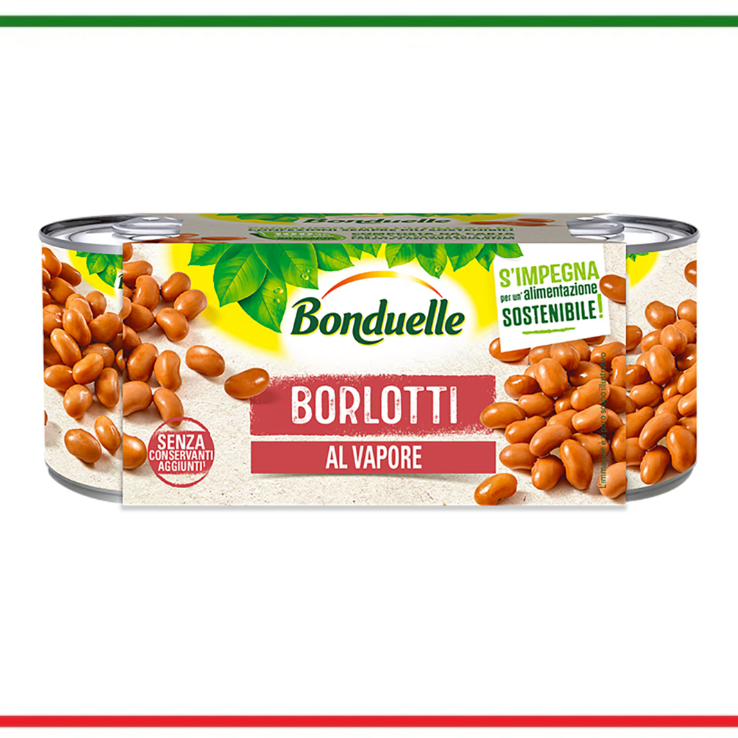 Bonduelle Fasole Borlotti 3x165g