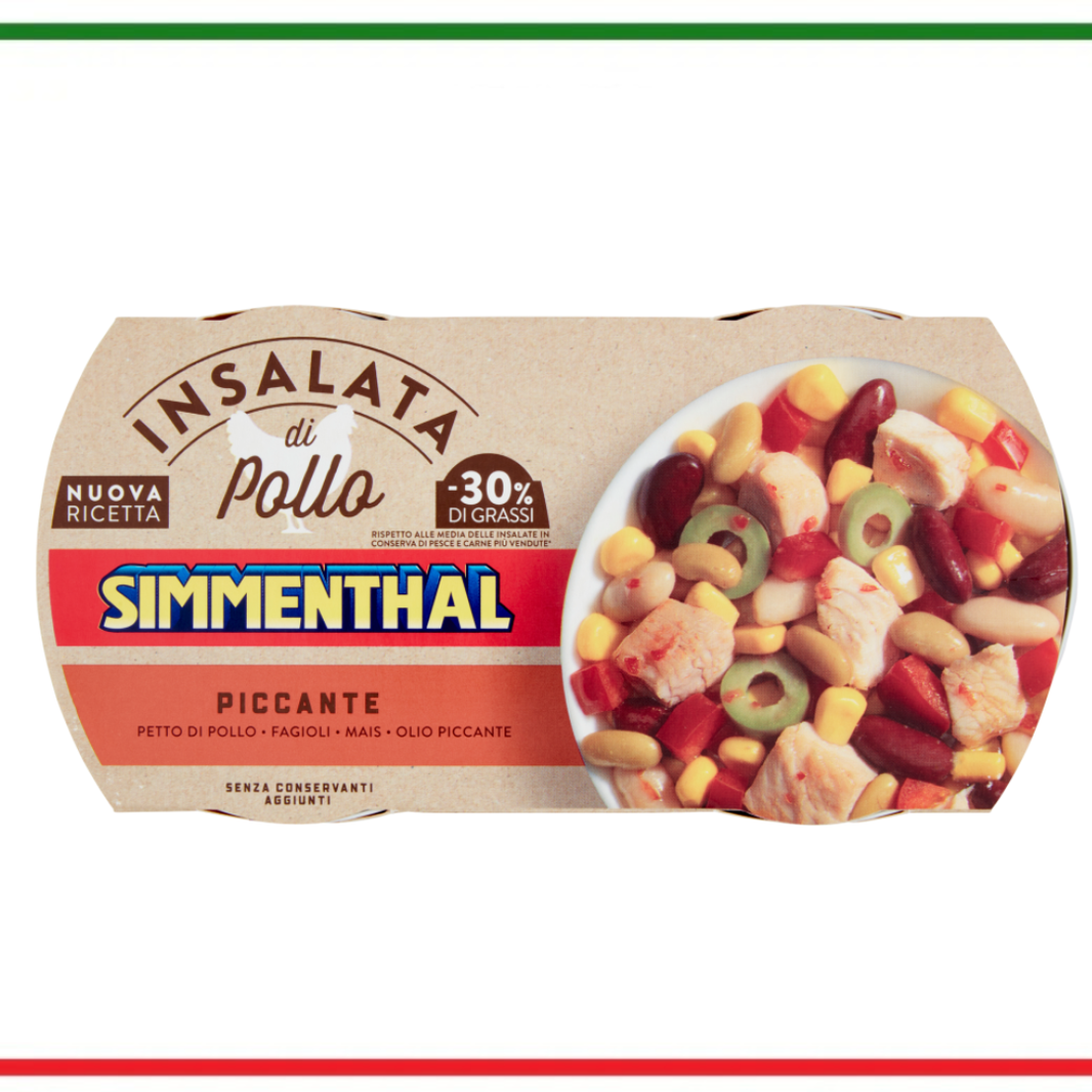 Simmenthal salată picantă cu pui 2x 160g