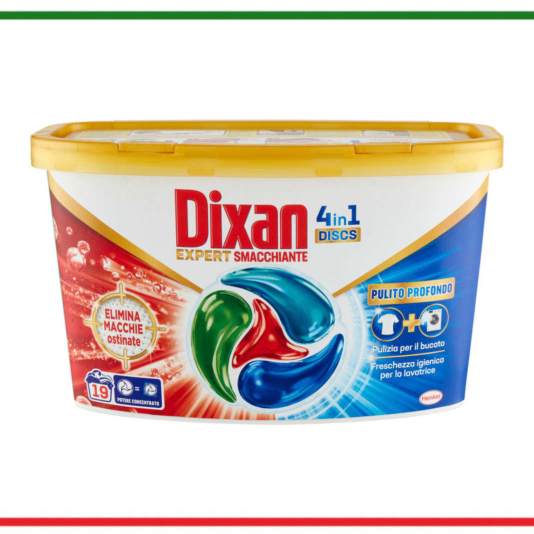 Dixan detergent capsule anti pete 19 spalari