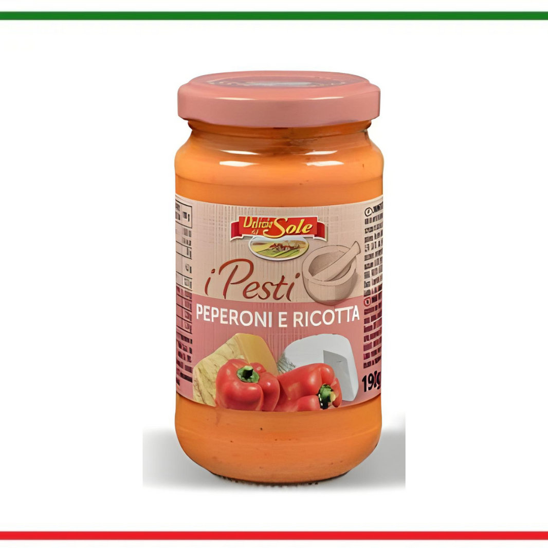 Delizie del sole pesto ardei si ricotta 190g