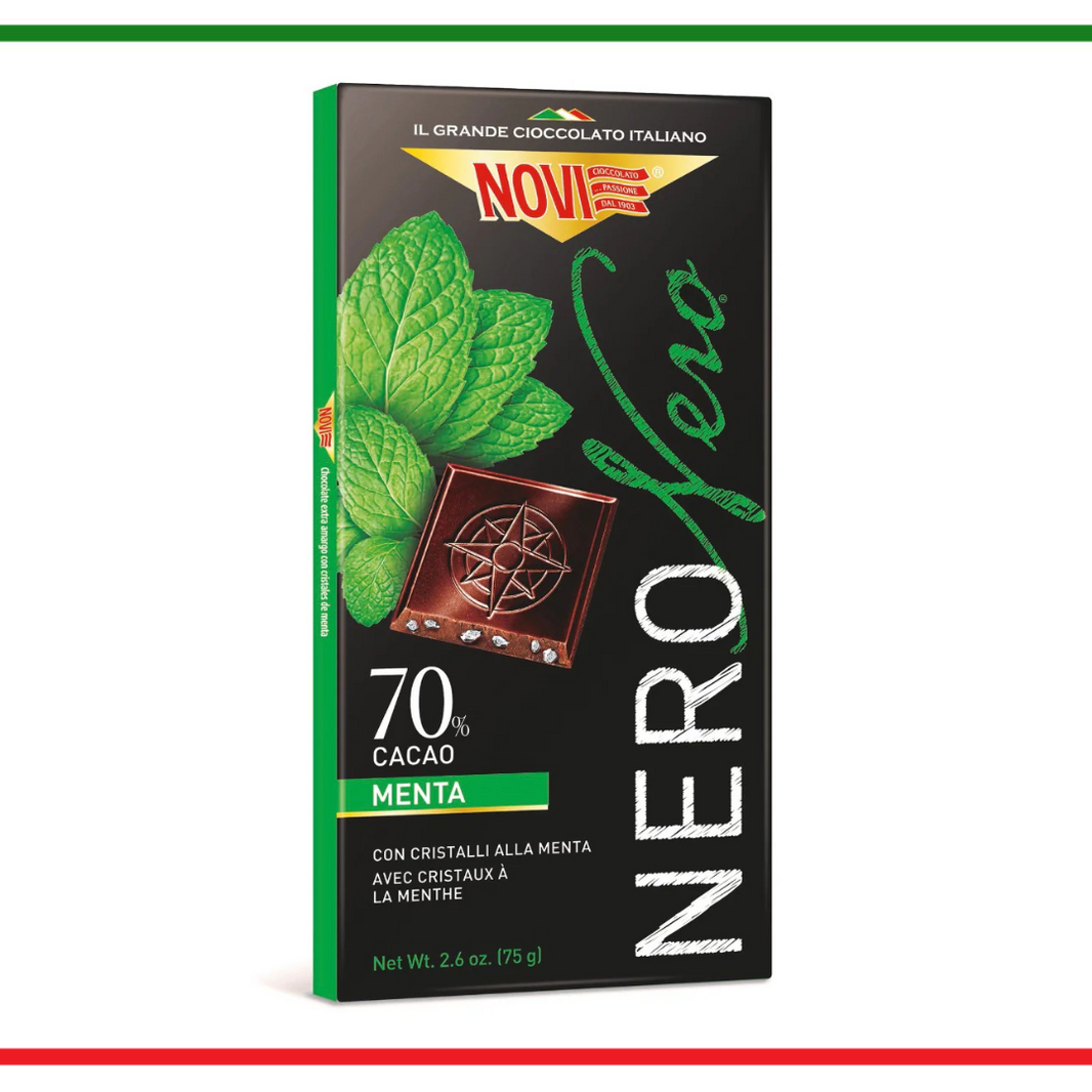 Novi ciocolata neagra cu Menta 75g