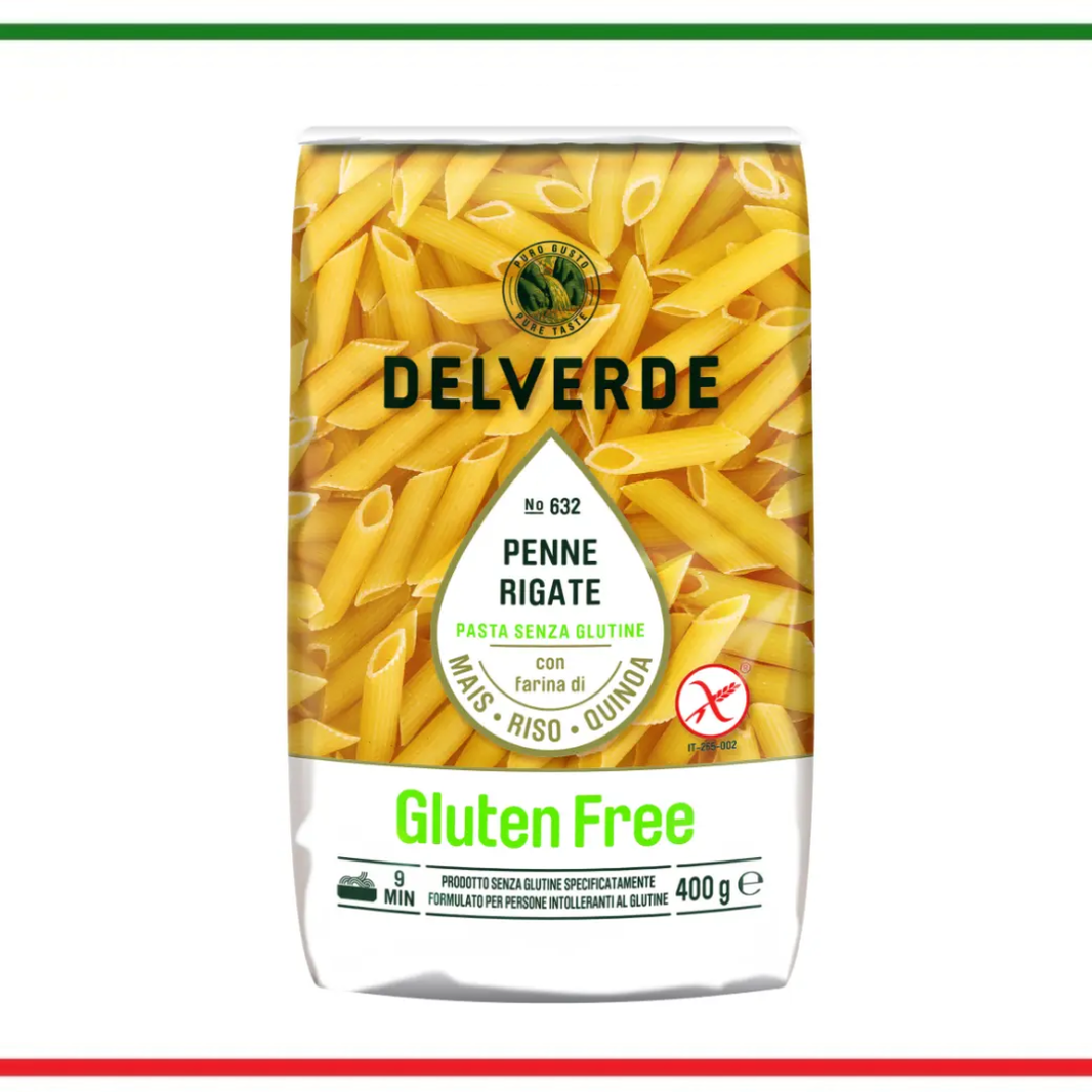 Del Verde paste Penne Rigate fara gluten 400g