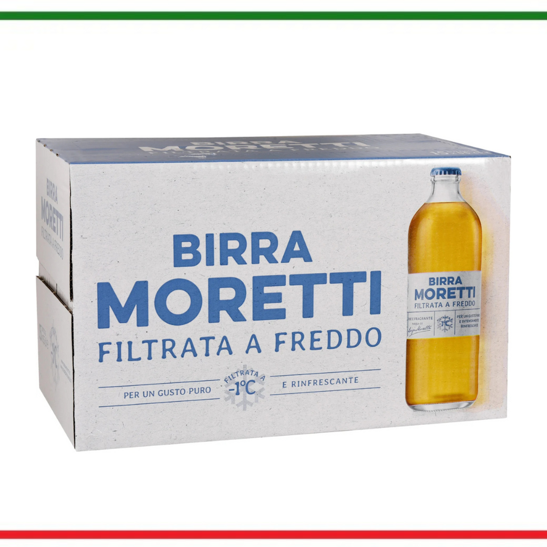 Moretti bere filtrata la rece 0,5cl 20 buc SGR