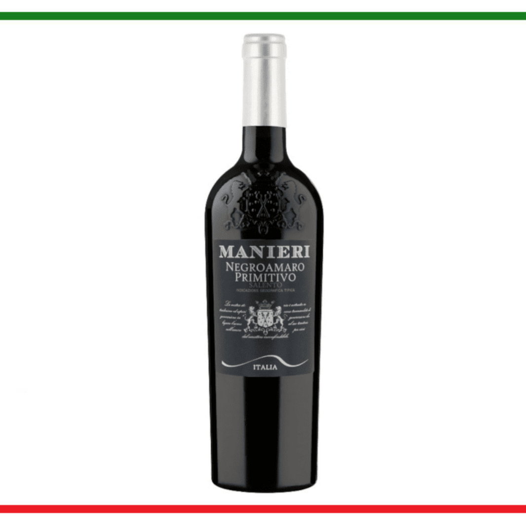 Manieri vin rosu Negroamaro Primitivo 75cl