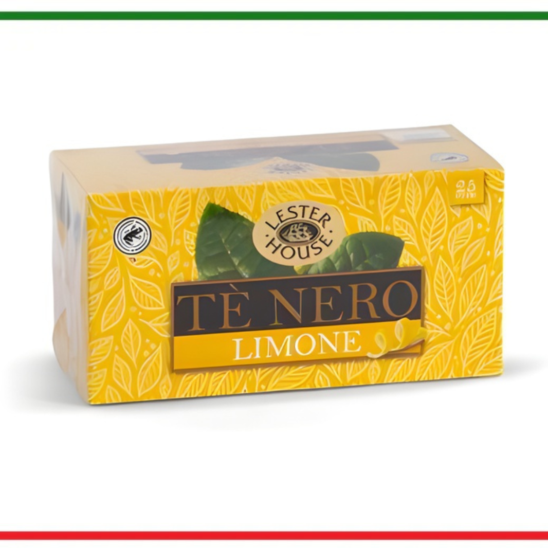 Lester House Ceai Negru cu Lamaie 50g