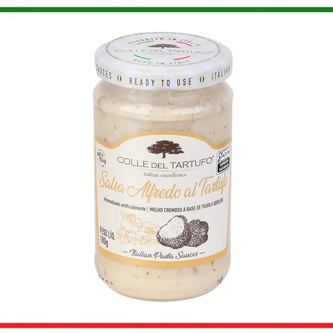 Colle del Tartufo sos Alfredo cu trufe si porcini 180g