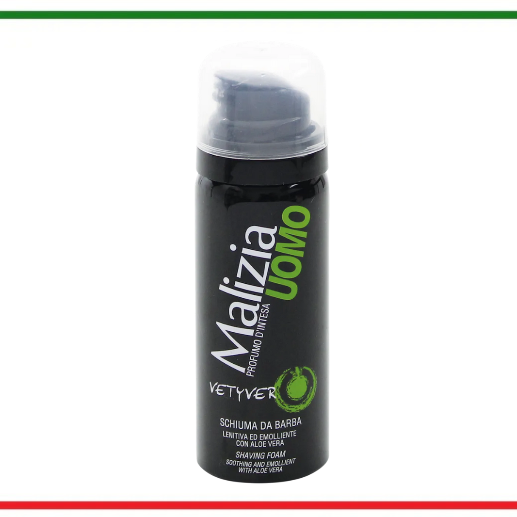 Malizia spuma de ras Vetyver 50ml