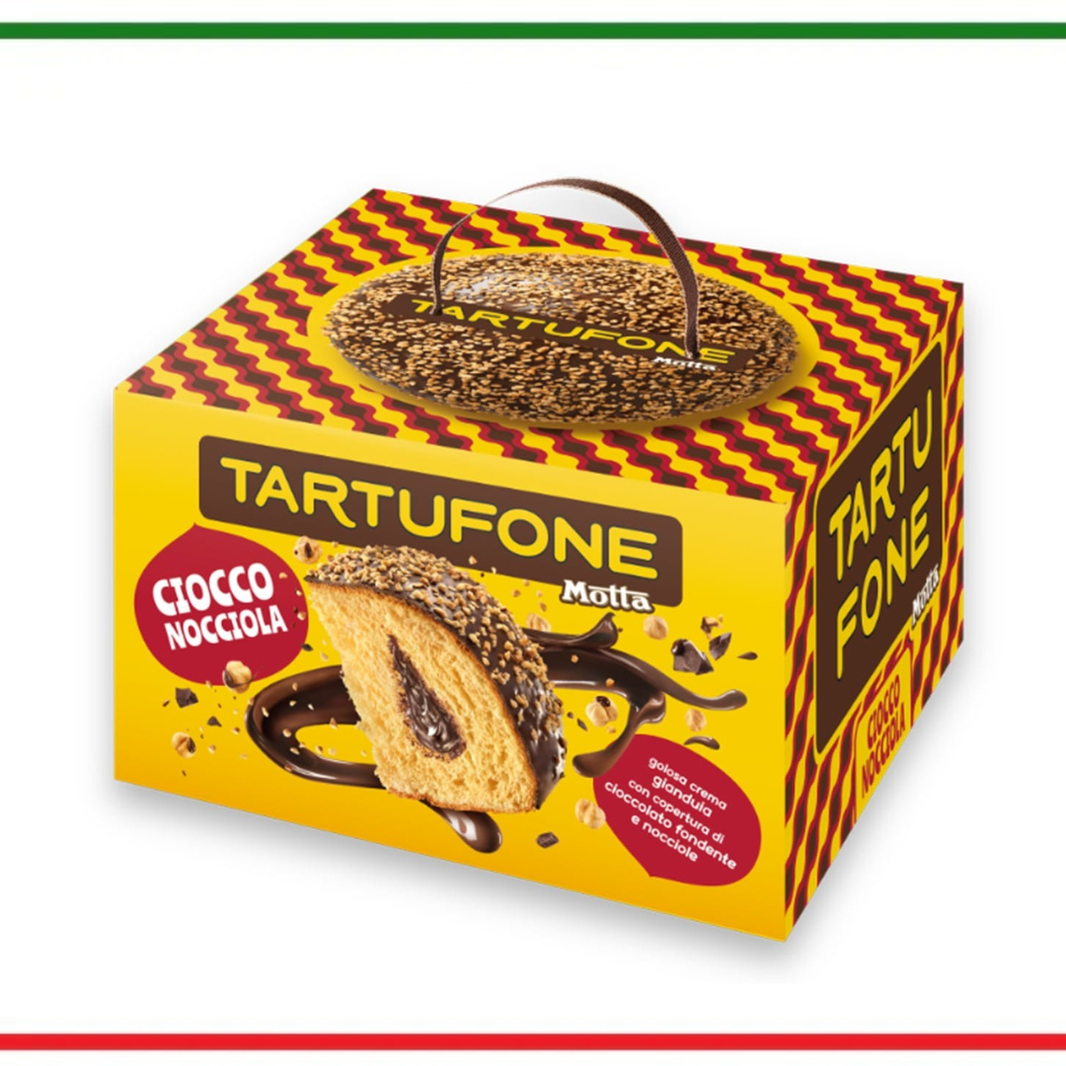 Motta Tartufone cu ciocolata si alune 650g