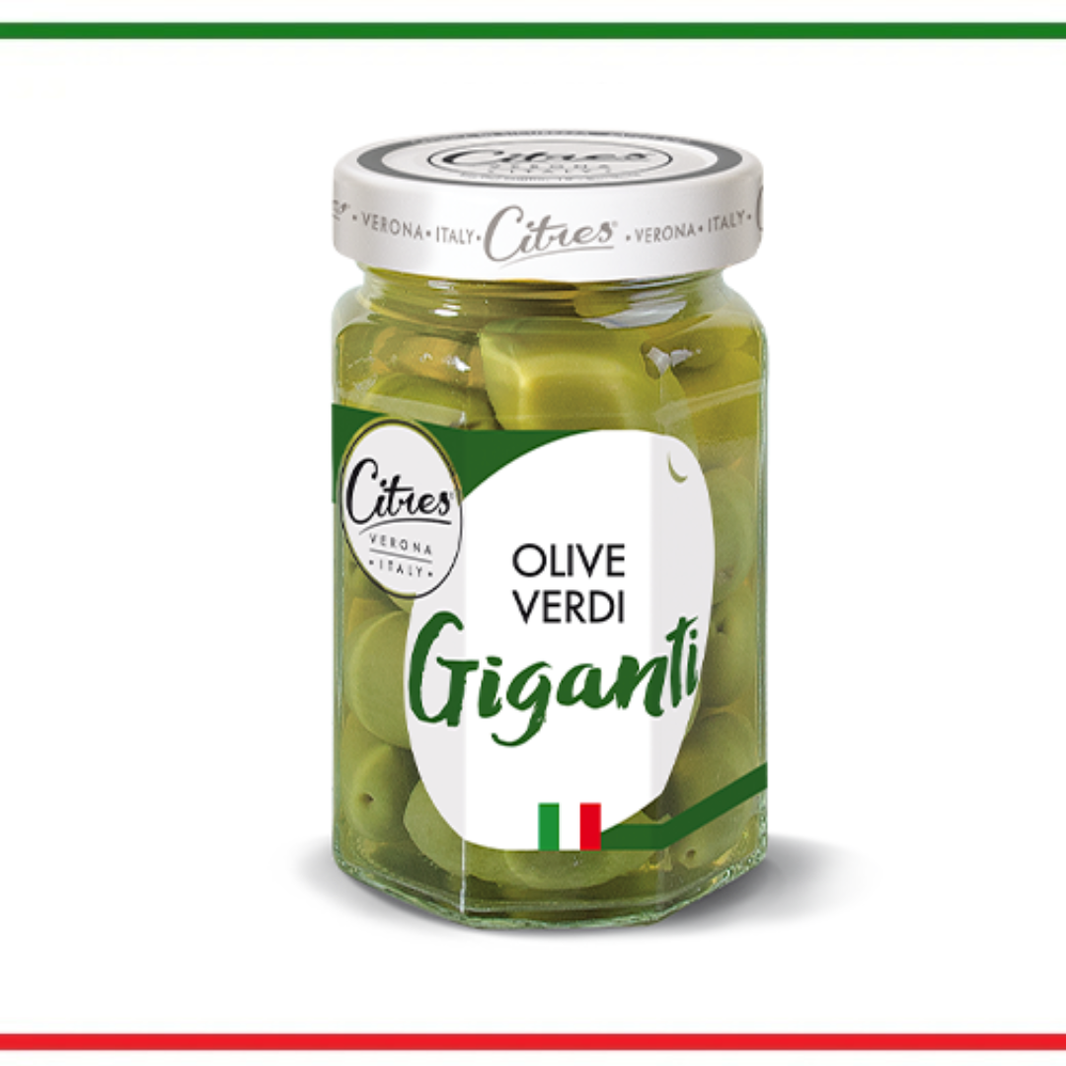 Citres masline verzi giganti 290g
