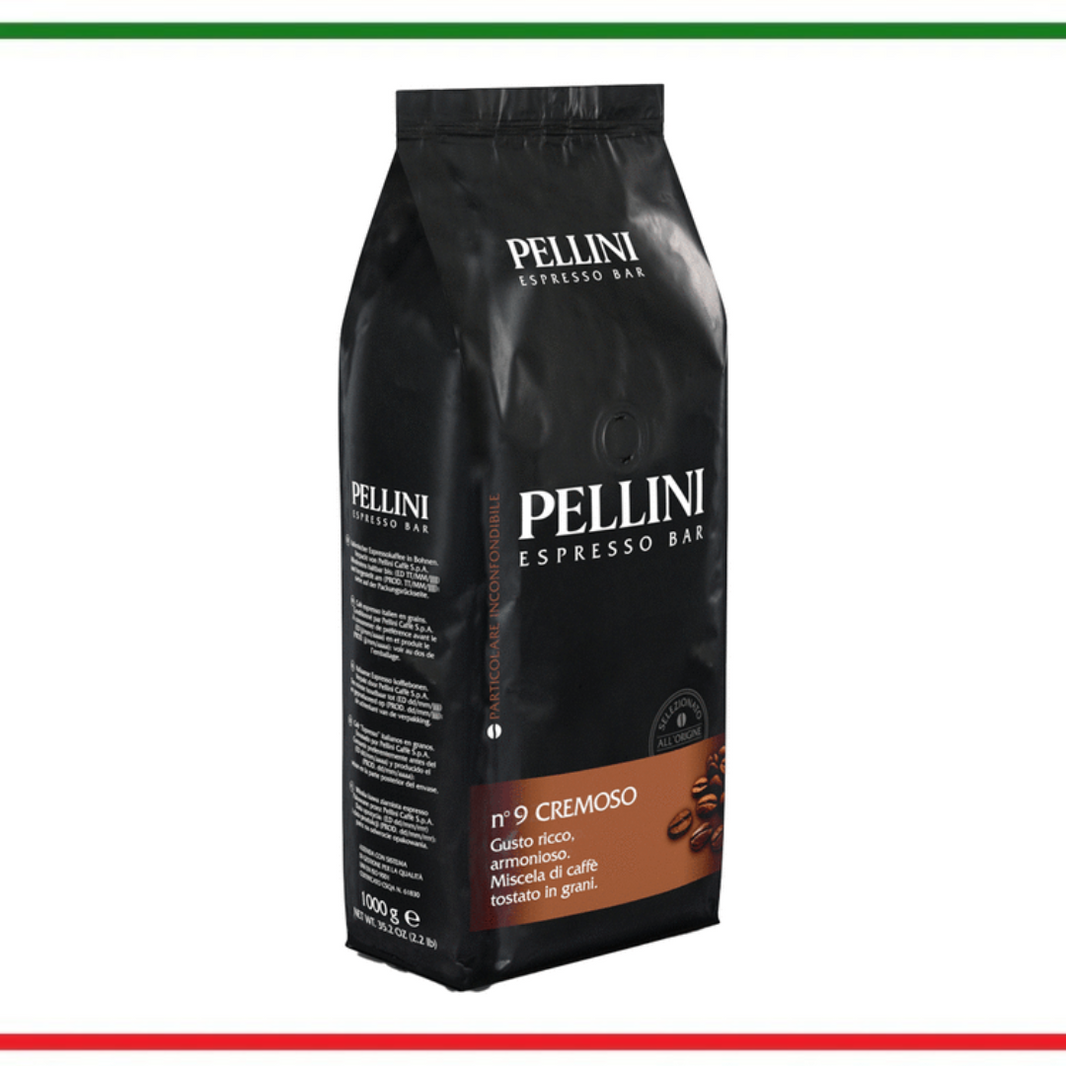 Pellini cafea boabe n9 Cremoso 1kg