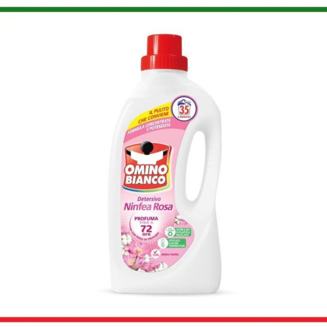 Omino Bianco detergent lichid Ninfea Rosa 35 spalari 1.4L