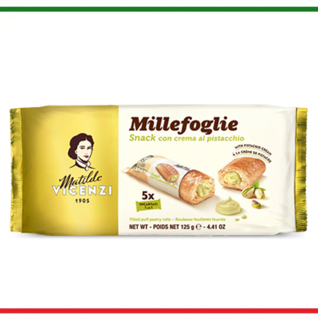Matilde Vicenzi millefoglie cu crema de fistic 125g