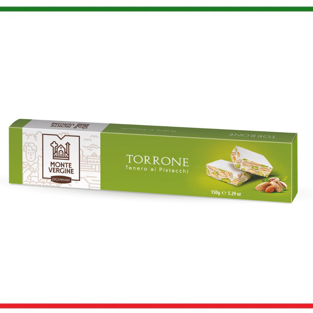 Monte Vergine Torrone cu fistic 150g