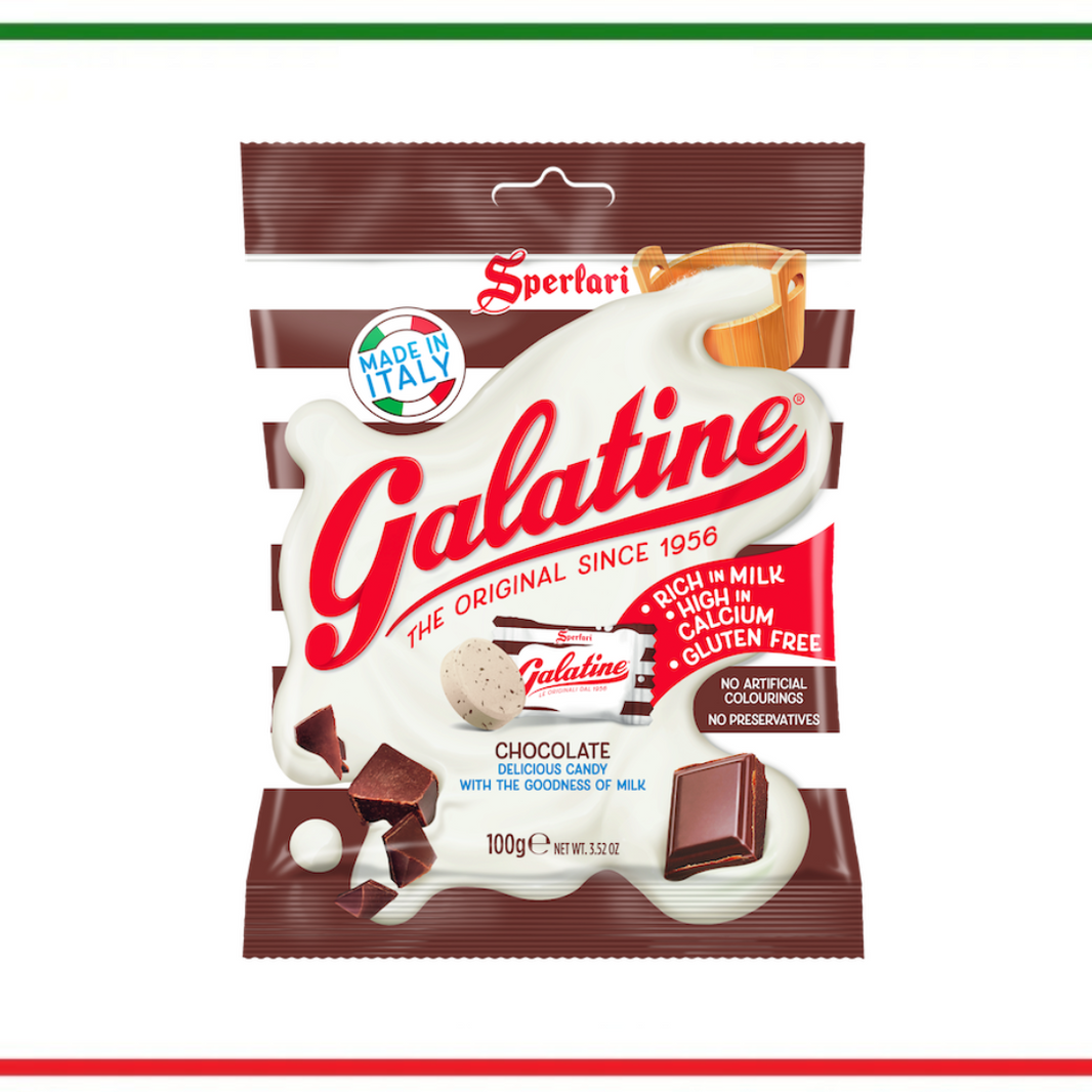 Sperlari Galatine cu ciocolata 115g