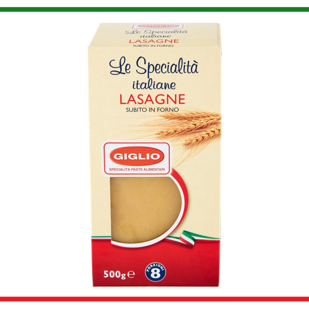 Giglio foi Lasagne semola 500g