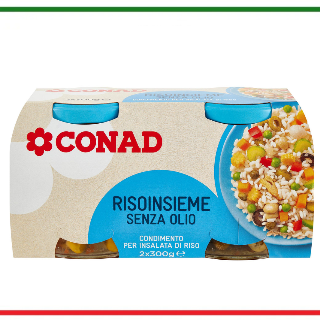 Conad Risoinsieme condiment pentru salata de orez fara ulei 2x300g