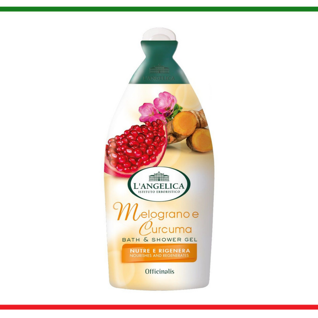 L'Angelica Gel doccia Melograno e Curcuma 450ml