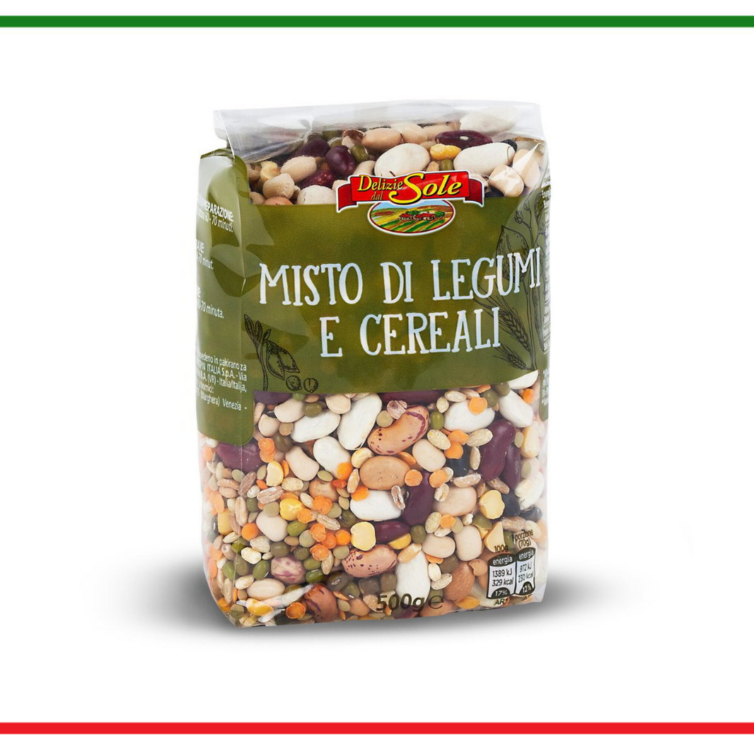 Delizie del Sole Amestec de leguminoase și cereale uscate 500g