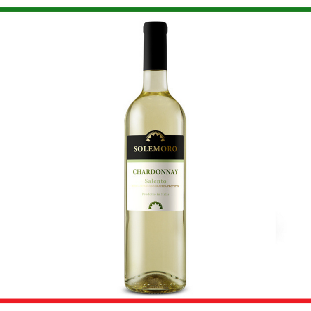 Solemoro vino bianco Chardonnay del Salento 0,75L