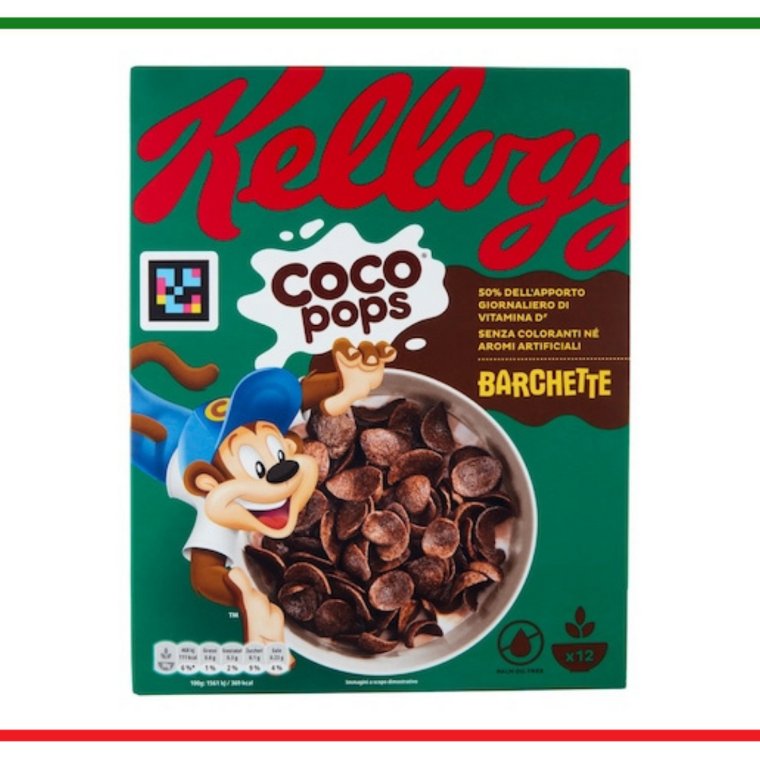 Kelloggs coco pops barchette 330g