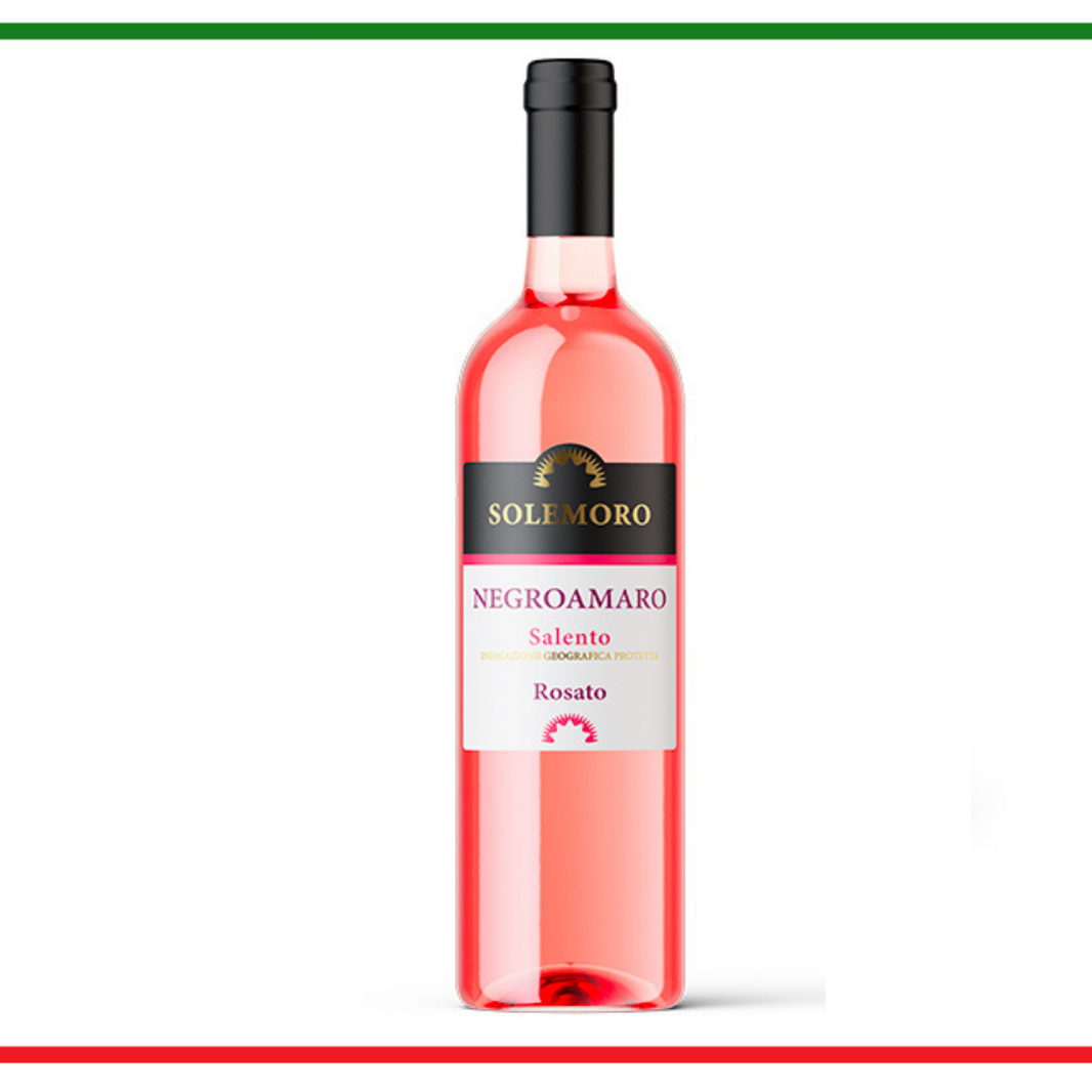 Solemoro Negroamaro salento vin roze 75cl