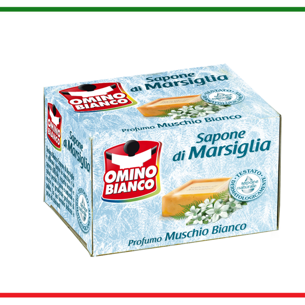 Detersivo solido Omino Bianco Muschio Bianco 250g