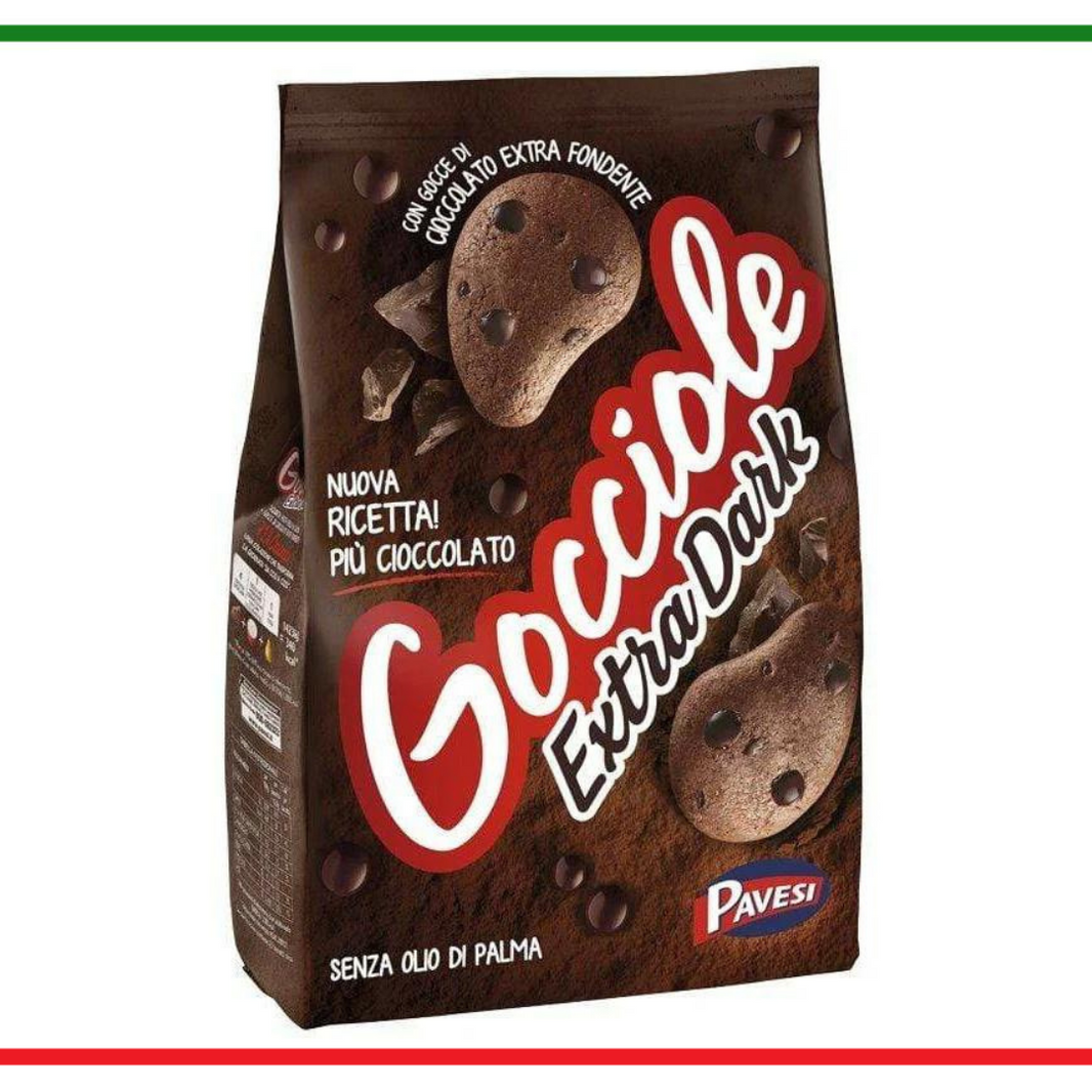 Gocciole extra dark 400g