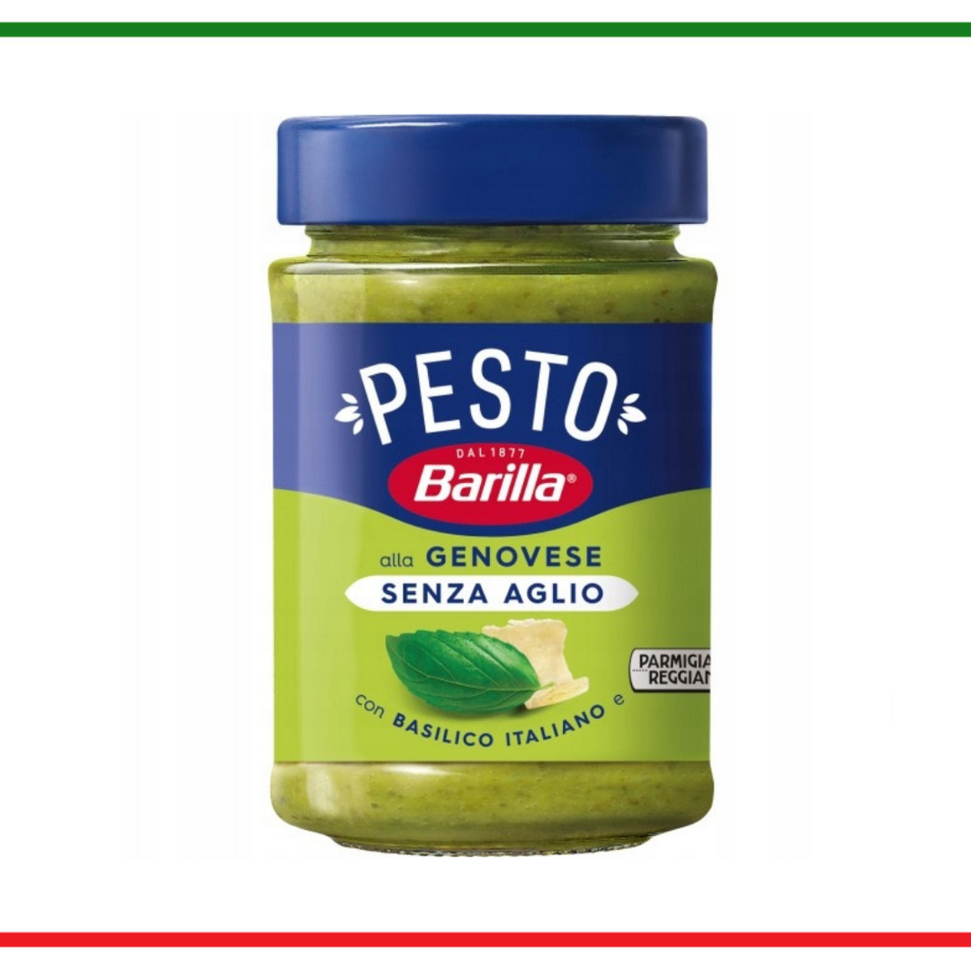 Barilla sos pesto fără usturoi 190g