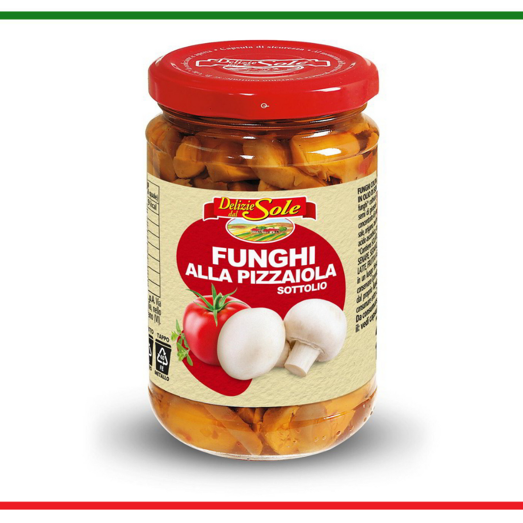 Delizie del sole Funghi pizzaiola sott'olio 285g