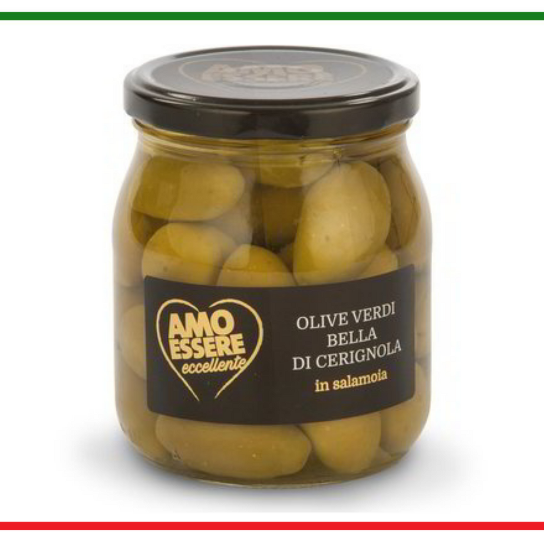 Amo Essere Bella di Cerignola olive verdi 530g
