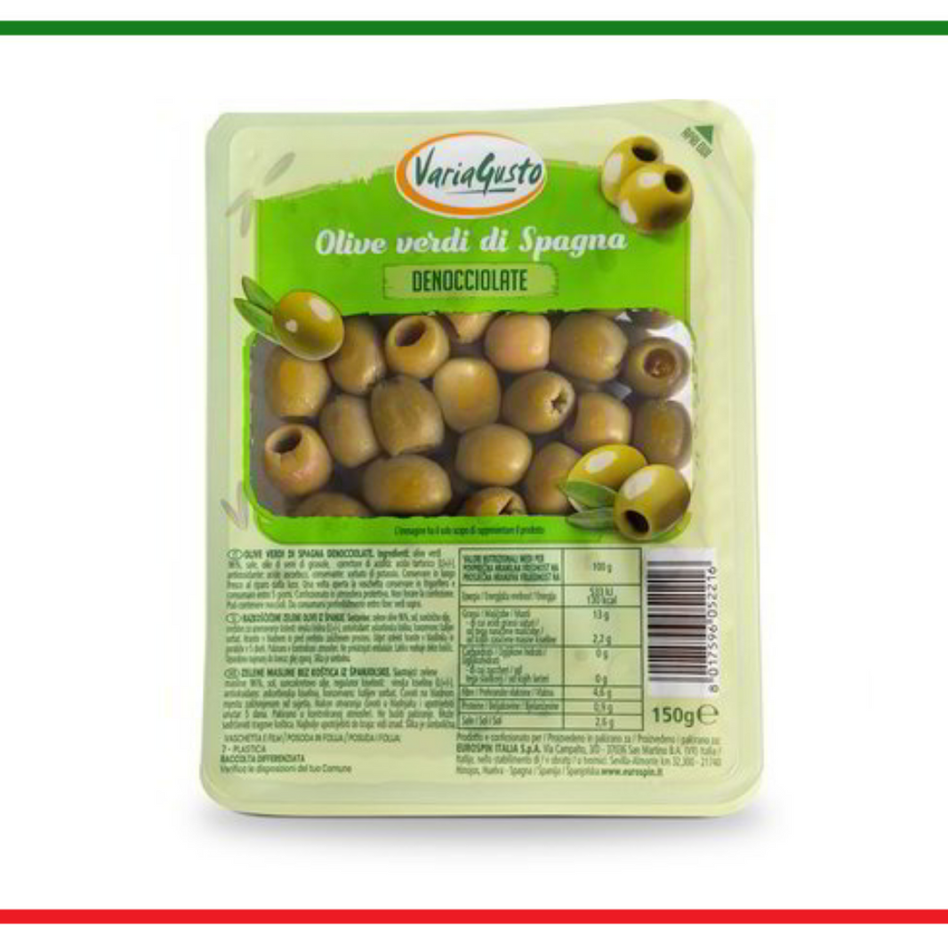Varia Gusto masline verzi di Spagna fara samburi 150g