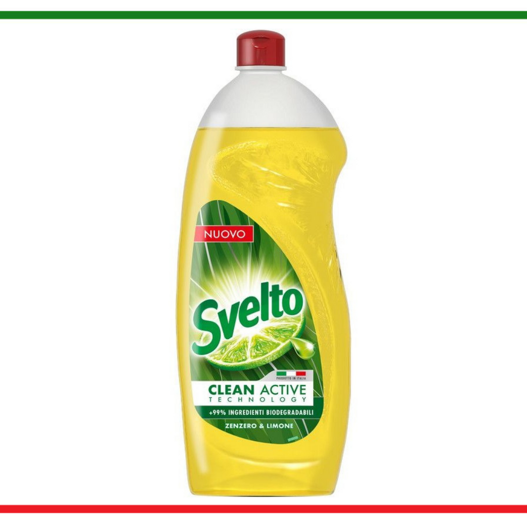 Svelto detergent vase ghimbir si lamaie 930ml