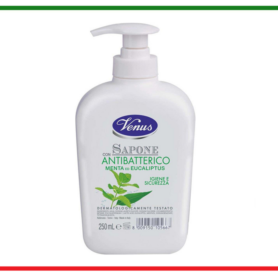 Venus Sapone intimo antibatterico alla menta ed eucalipto 250ml