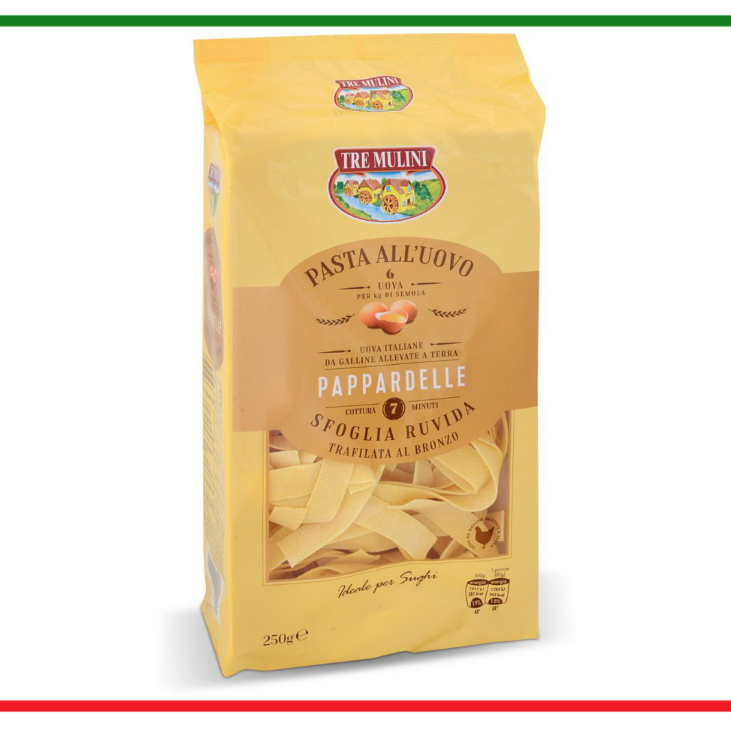 Tre mulini pappardelle cu ou 250g