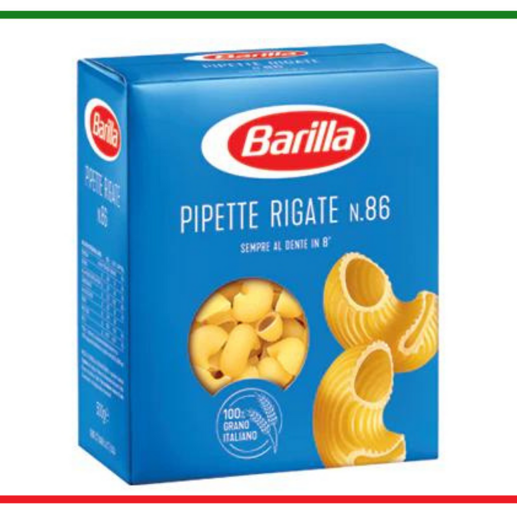 Barilla Pipette Rigate nr.86 500 gr