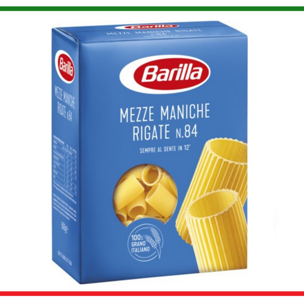 Barilla Mezze Maniche Rigate nr.84 - 500 gr