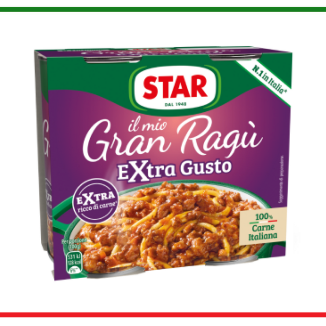 Star Gran Ragu Extra Gusto 2x180g