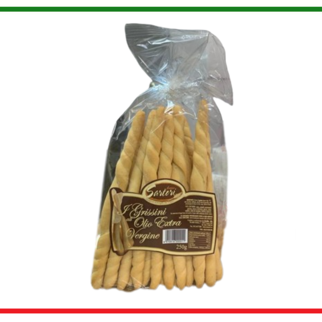 Sartori grisine cu ulei extravirgin de masline 250g