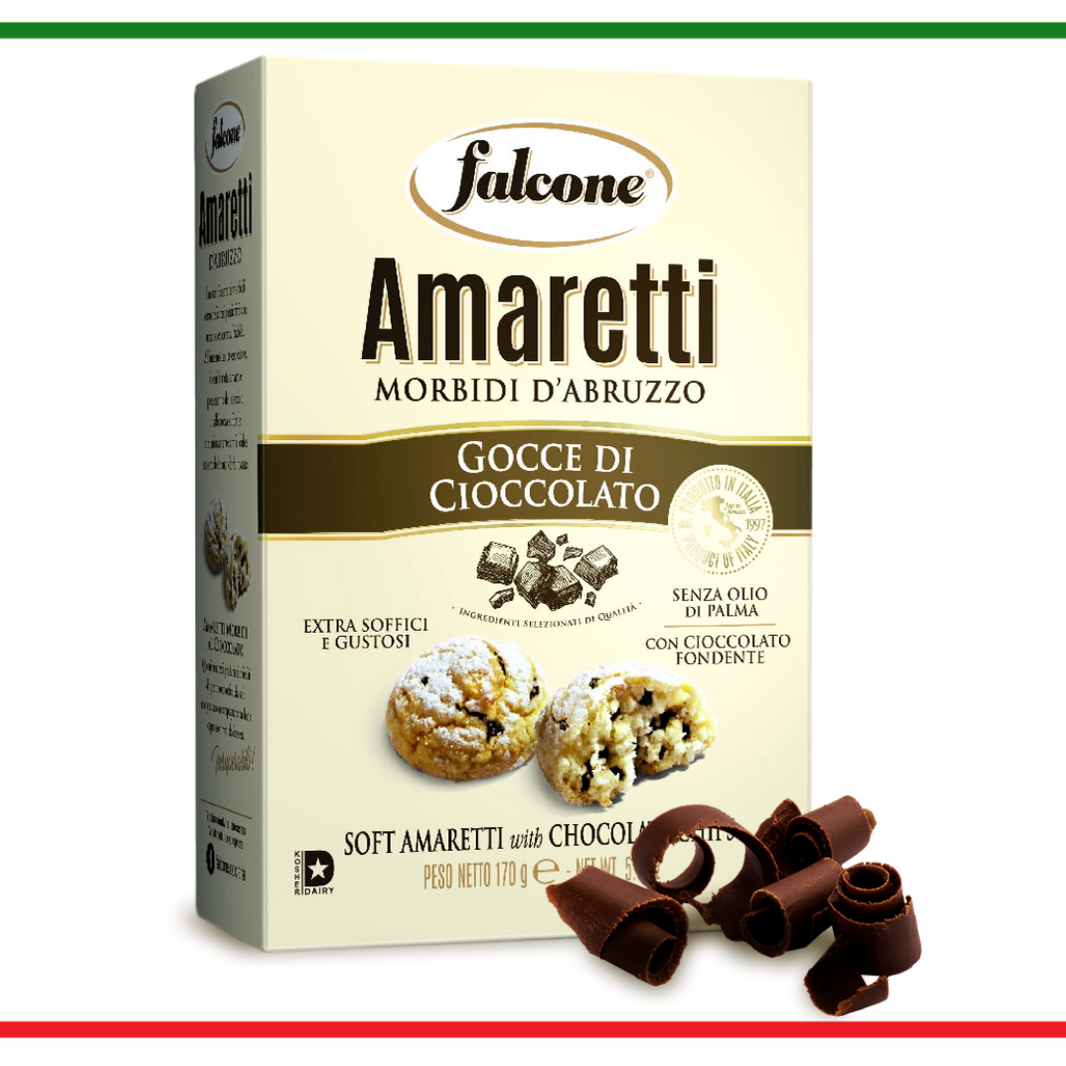 Amaretti Falcone Morbidi al Cioccolato 170g