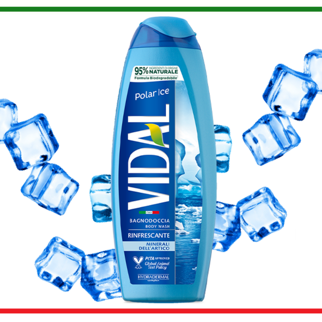 Vidal gel doccia POLAR ICE attico minerale 500ml
