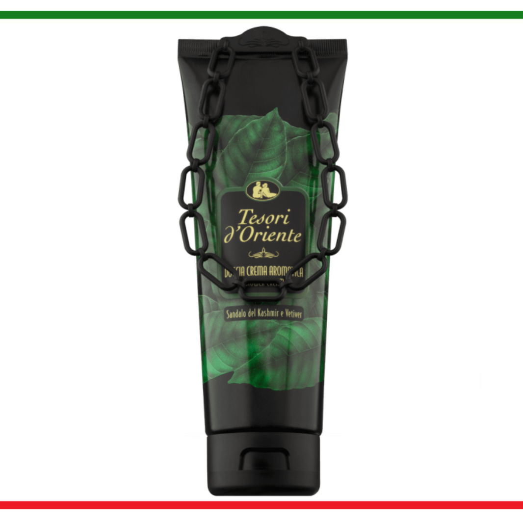 Tesori d'oriente gel doccia Kashmir Sandalo e Vetiver 250 ml