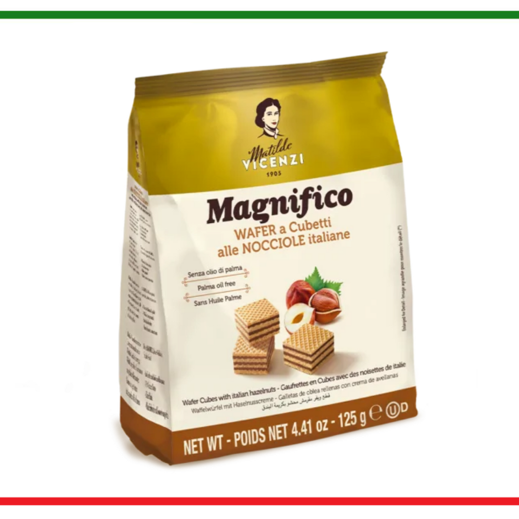 Matilde Vicenzi Cuburi Napolitane Cu Umplutura Crema De Alune 125g