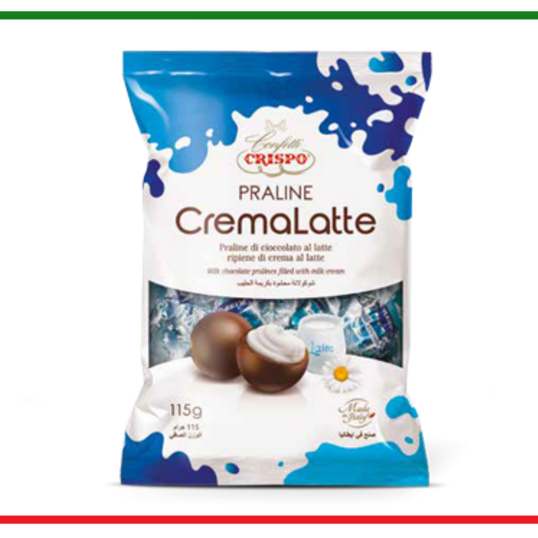 Crispo praline CremaLatte 115g