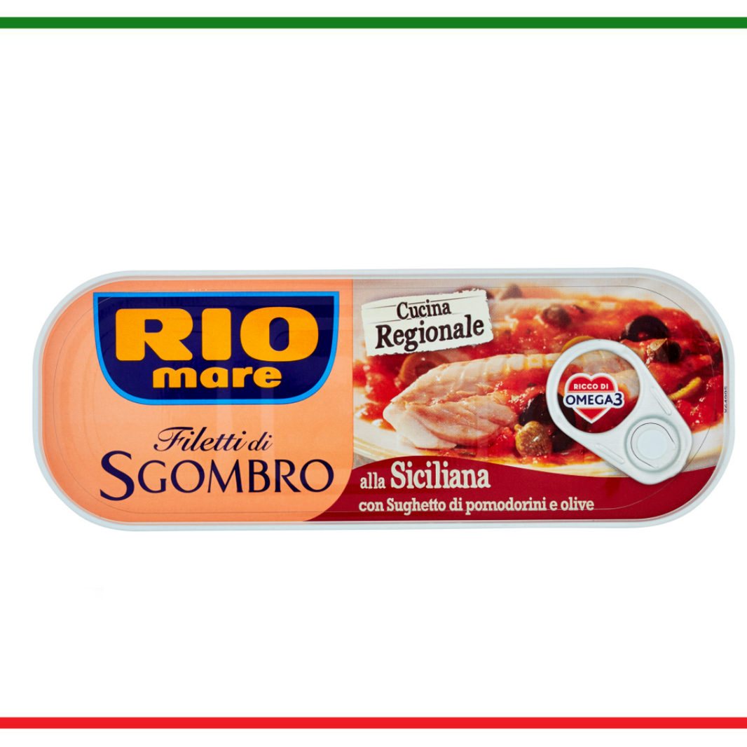 Filetti di sgombro siciliano Rio Mare 120g